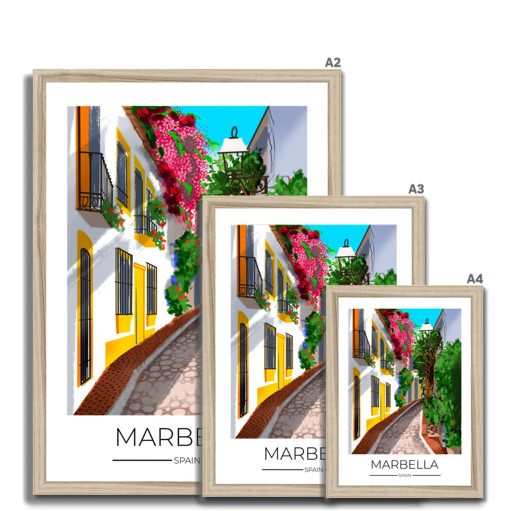 
                  
                    Marbella Travel Poster Print
                  
                