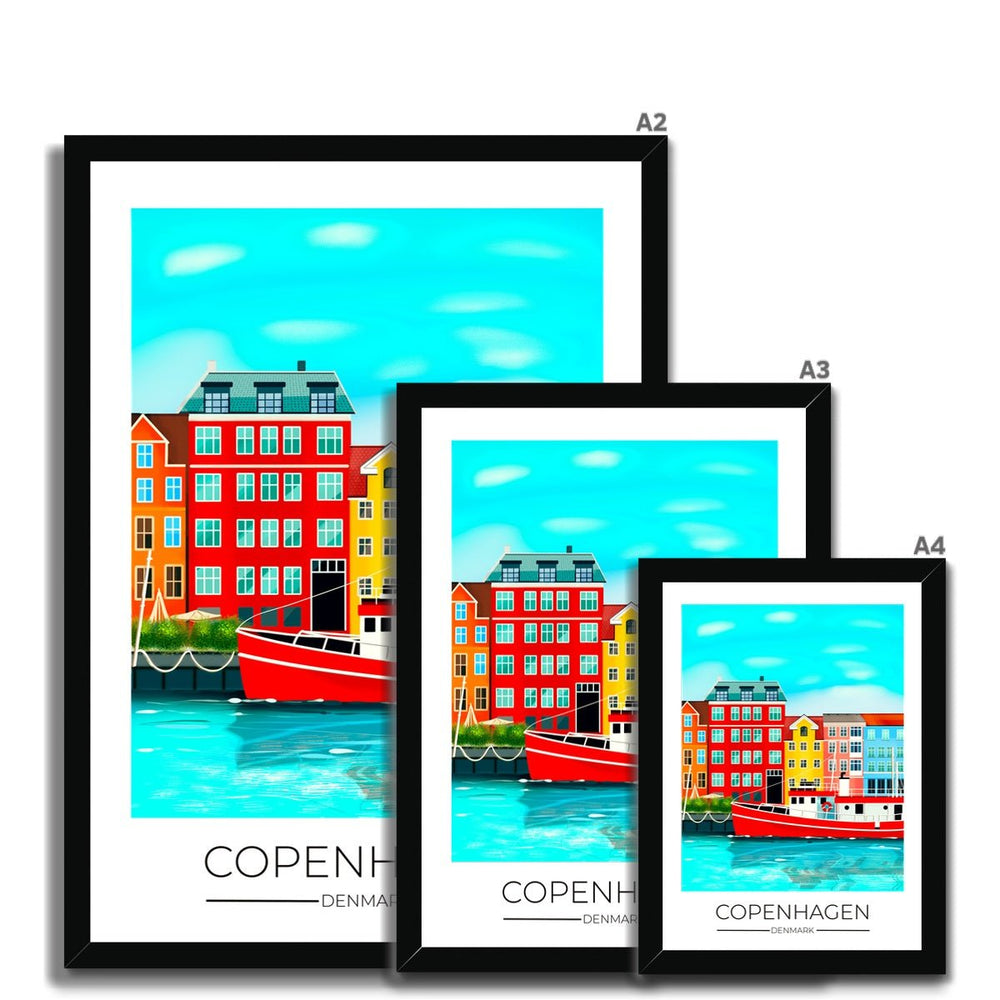 
                  
                    Copenhagen Travel Poster Print - Dreamers who Travel
                  
                