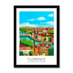 Florence Travel Poster Print - Dreamers who Travel
