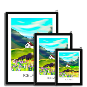 
                  
                    Iceland Travel Poster Print - Dreamers who Travel
                  
                
