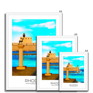 
                  
                    Rhodes Travel Poster Print - Dreamers who Travel
                  
                
