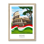Rome Travel Poster Print - Dreamers who Travel