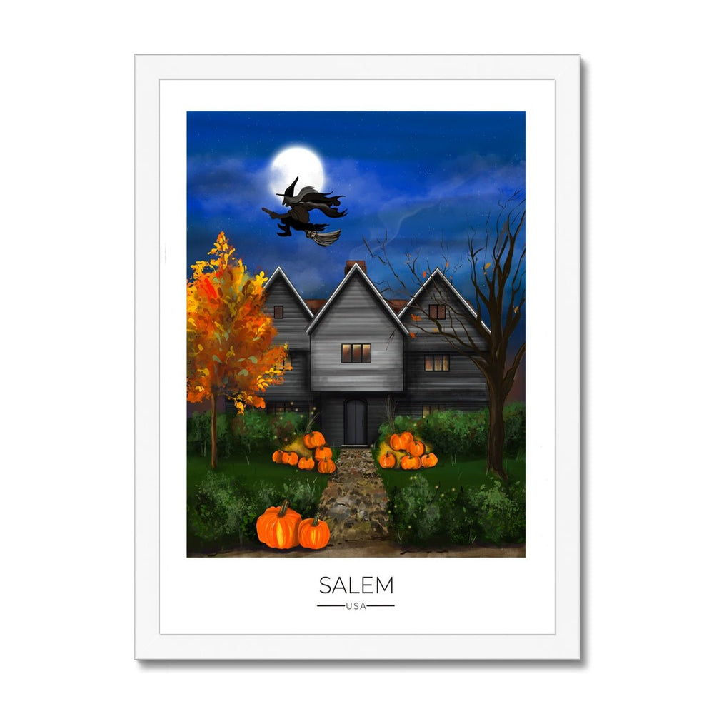 
                  
                    Salem Travel Poster Print - Dreamers who Travel
                  
                