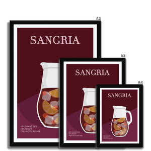 
                  
                    Sangria Cocktail Poster Print - Dreamers who Travel
                  
                