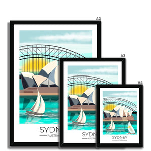 
                  
                    Sydney Travel Poster Print - Dreamers who Travel
                  
                