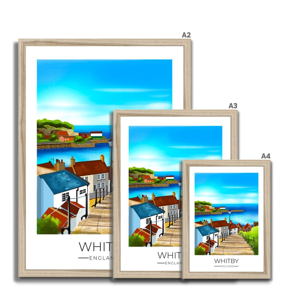 
                  
                    Whitby Travel Poster Print - Dreamers who Travel
                  
                