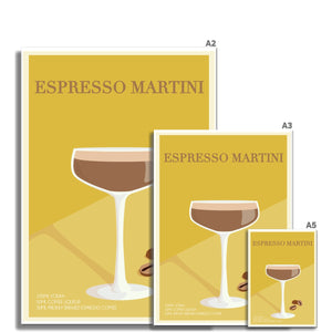 
                  
                    Espresso Martini Wall Art
                  
                