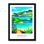 Antigua Travel Poster Print - Dreamers who Travel