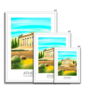 
                  
                    Athens Travel Poster Print - Dreamers who Travel
                  
                