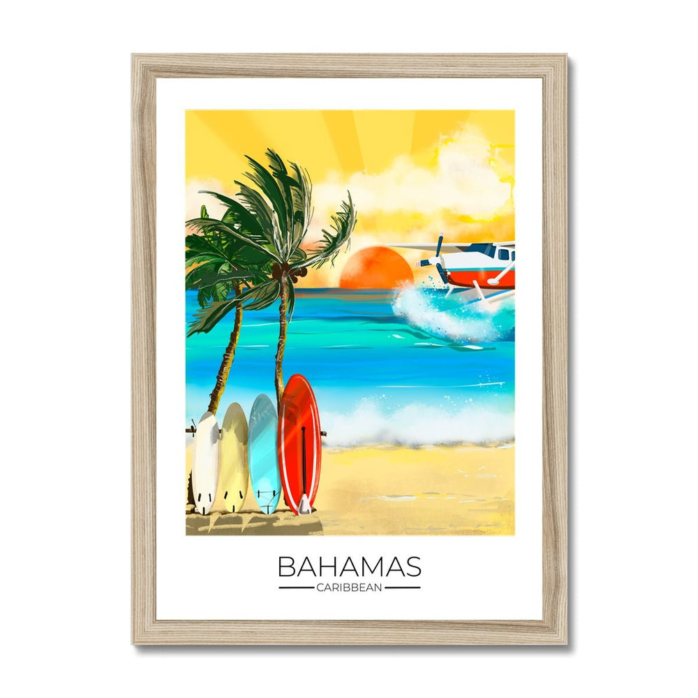 
                  
                    Bahamas Travel Poster Print - Dreamers who Travel
                  
                