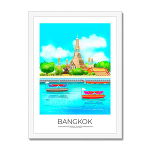 
                  
                    Bangkok Travel Poster Print - Dreamers who Travel
                  
                