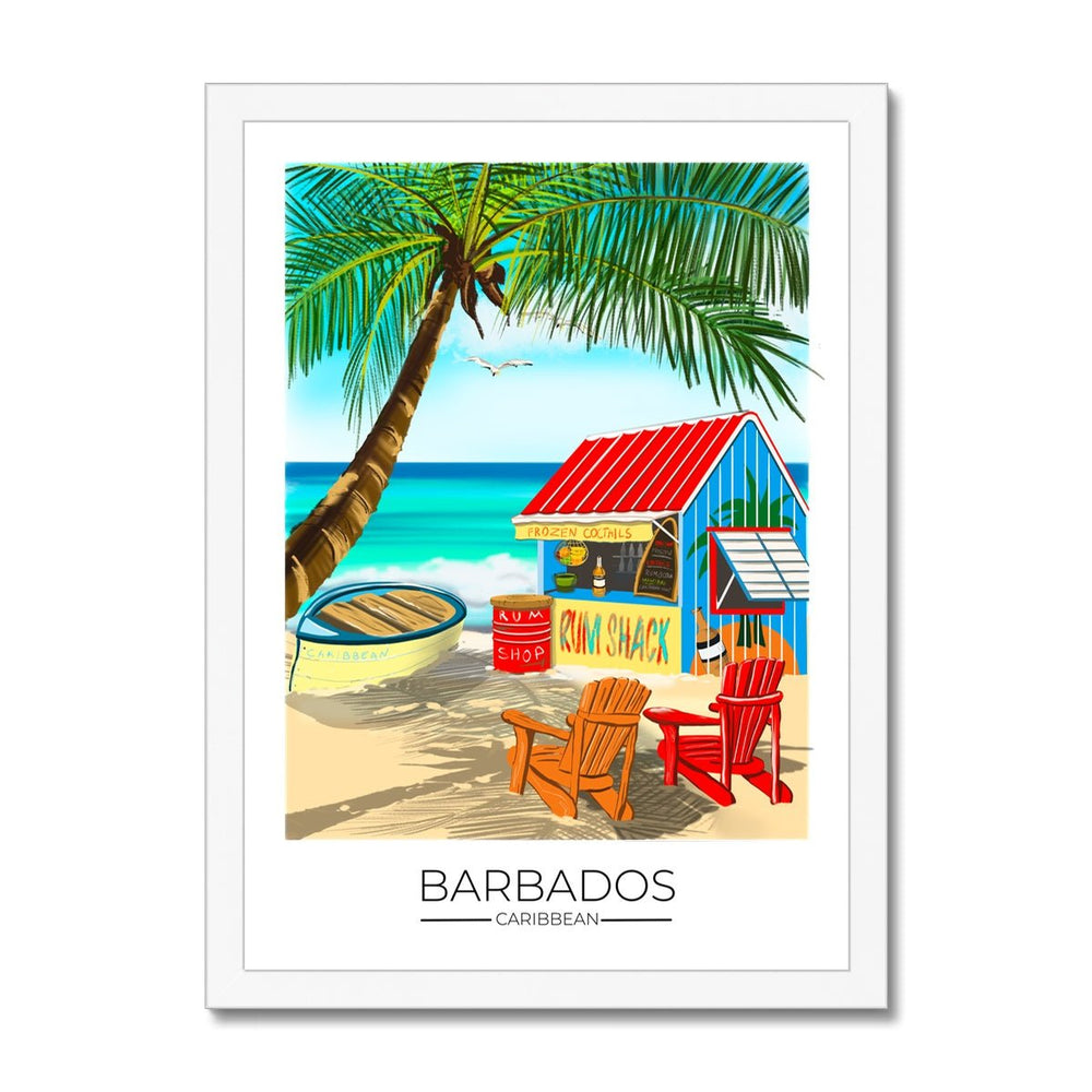 
                  
                    Barbados Travel Poster Print - Dreamers who Travel
                  
                