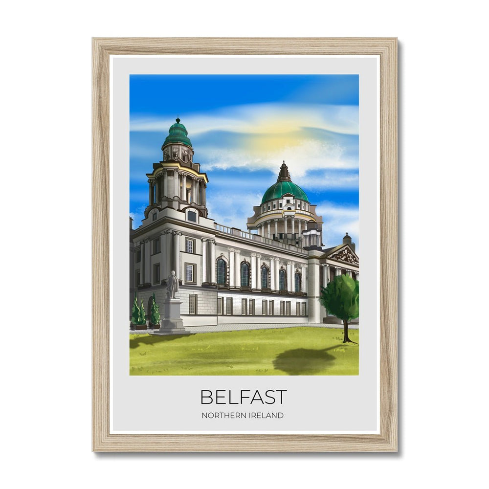 
                  
                    Belfast Travel Poster Print - Dreamers who Travel
                  
                