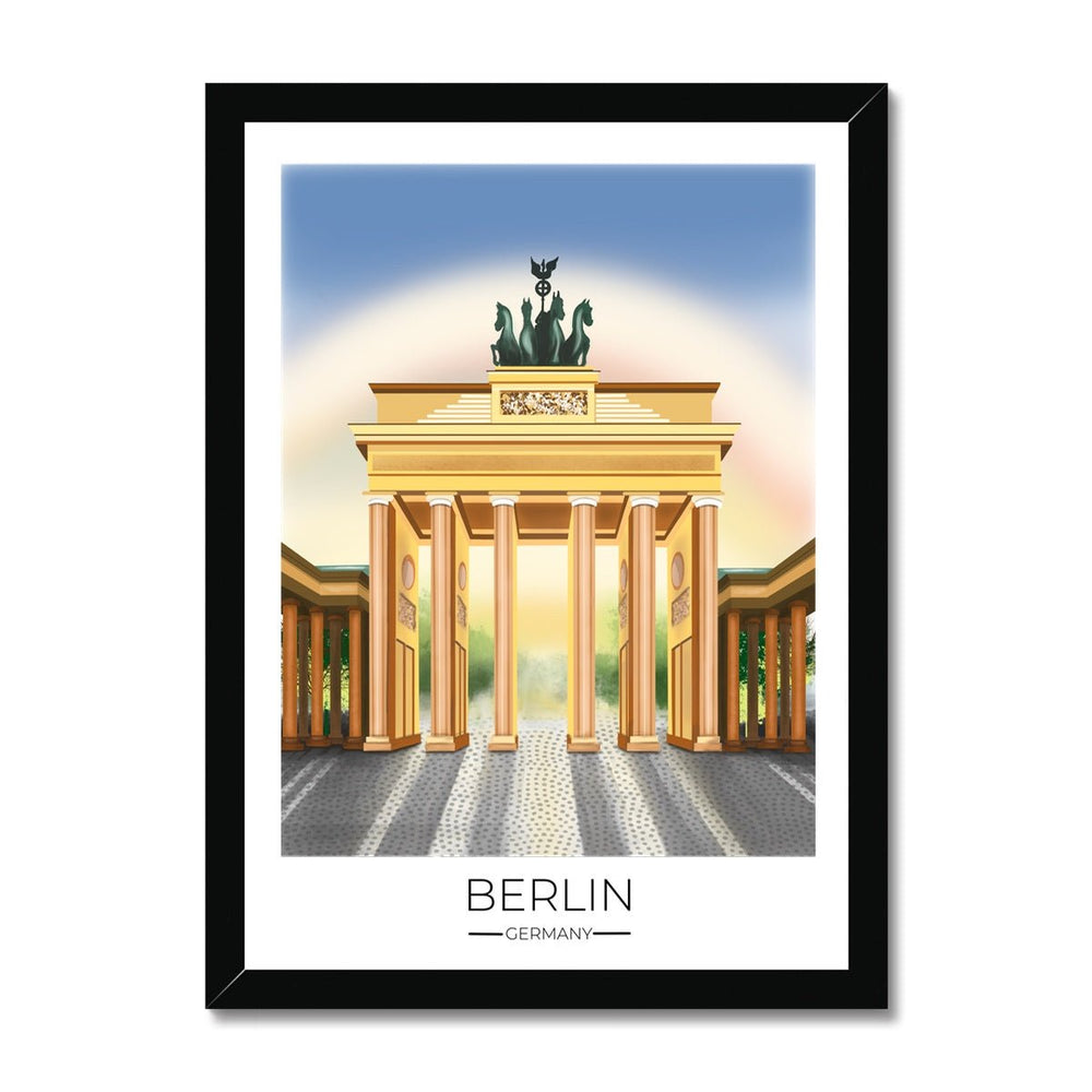 Berlin Travel Poster Print - Dreamers who Travel