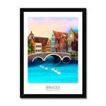 Bruges Travel Poster Print - Dreamers who Travel