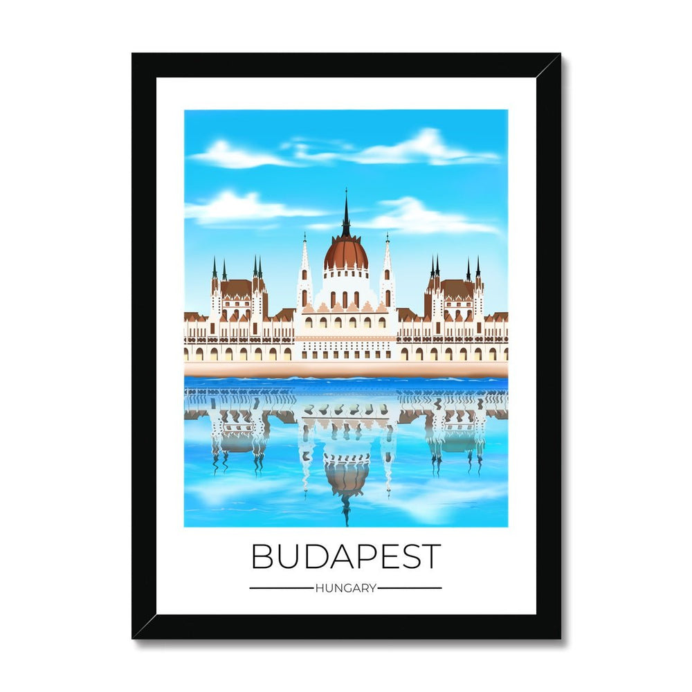 Budapest Travel Poster Print - Dreamers who Travel