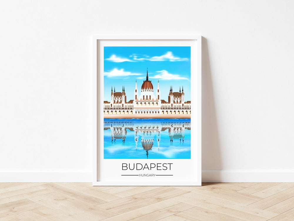 
                  
                    Budapest Travel Poster Print - Dreamers who Travel
                  
                