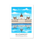 Budapest Travel Poster Print - Dreamers who Travel