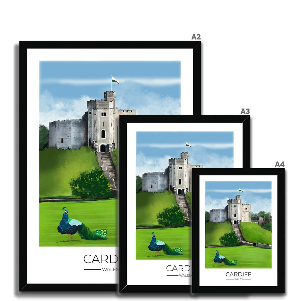 
                  
                    Cardiff Travel Poster Print - Dreamers who Travel
                  
                
