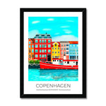 Copenhagen Travel Poster Print - Dreamers who Travel