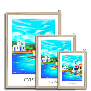 
                  
                    Cyprus Travel Poster Print - Dreamers who Travel
                  
                