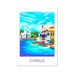 Cyprus Travel Poster Print - Dreamers who Travel