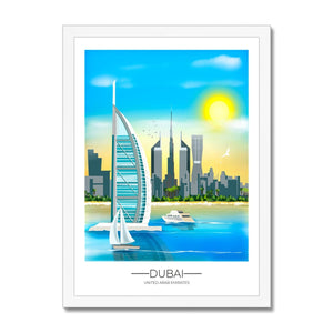 
                  
                    Dubai Travel Poster Print - Dreamers who Travel
                  
                