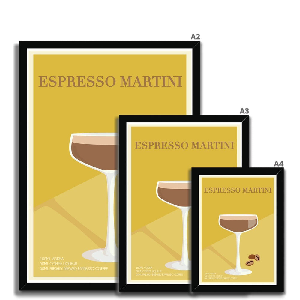 
                  
                    Espresso Martini Cocktail Poster Print - Dreamers who Travel
                  
                