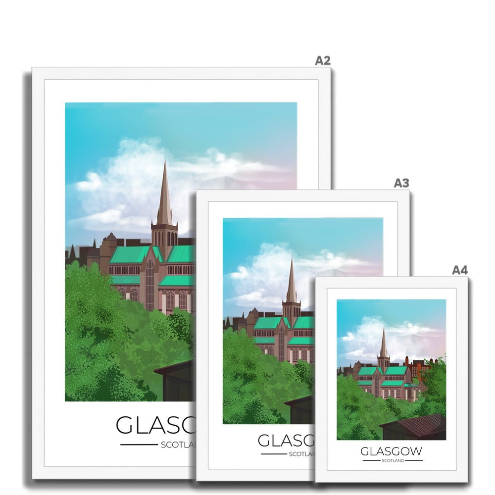 
                  
                    Glasgow Travel Poster Print - Dreamers who Travel
                  
                