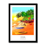 Goa Travel Poster Print - Dreamers who Travel