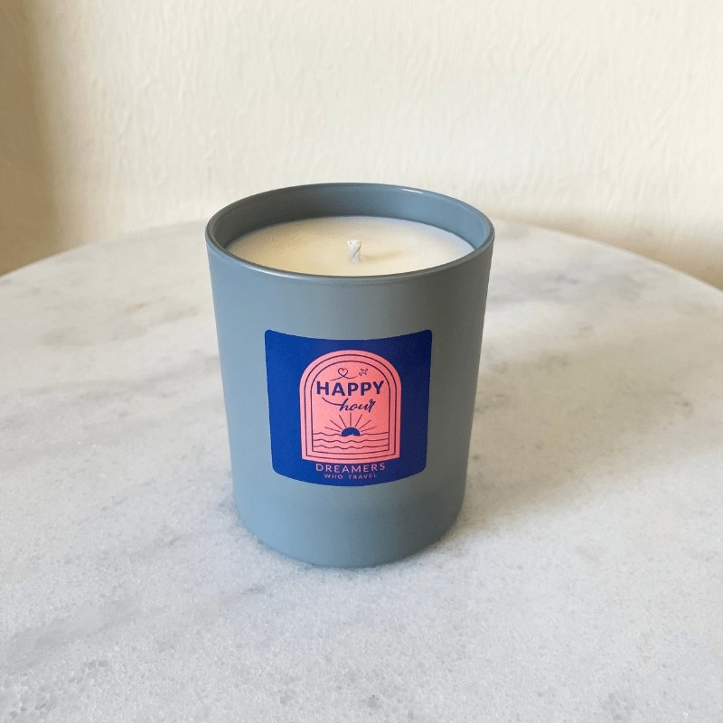 Happy Hour Soy Wax Candle - Dreamers who Travel