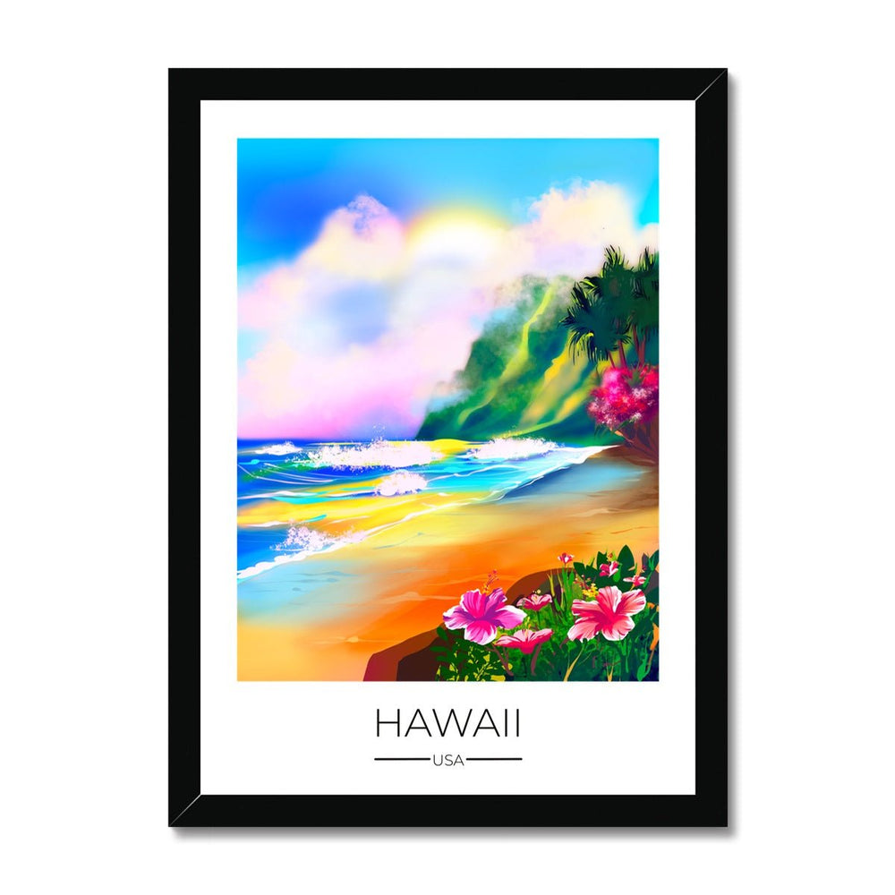Hawaii Travel Poster Print - Dreamers who Travel