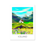 Iceland Travel Poster Print - Dreamers who Travel