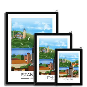 
                  
                    Istanbul Travel Poster Print - Dreamers who Travel
                  
                