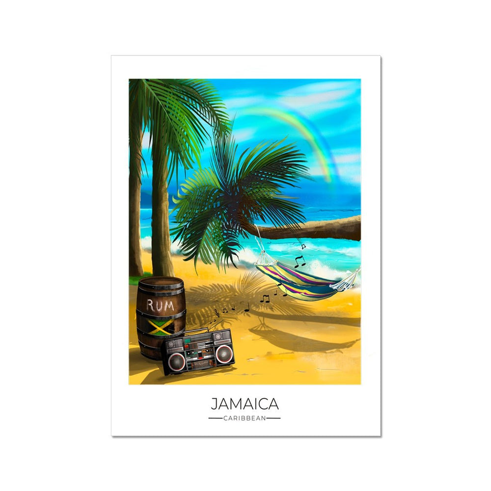 Jamaica Travel Poster Print - Dreamers who Travel