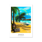 Jamaica Travel Poster Print - Dreamers who Travel