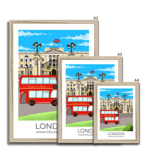 
                  
                    London Travel Poster Print - Dreamers who Travel
                  
                