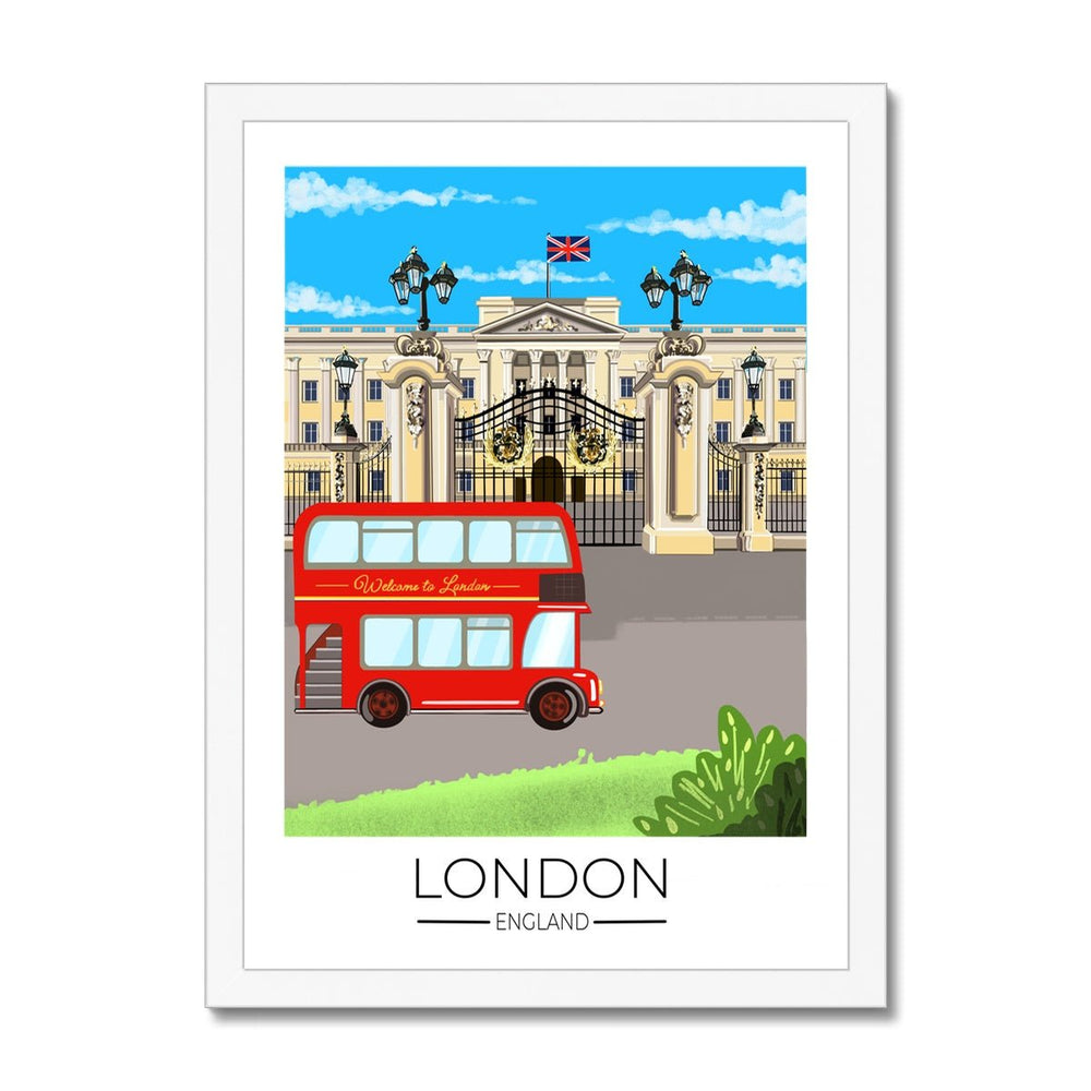 
                  
                    London Travel Poster Print - Dreamers who Travel
                  
                