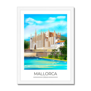 
                  
                    Mallorca Travel Poster Print - Dreamers who Travel
                  
                