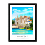Mallorca Travel Poster Print - Dreamers who Travel