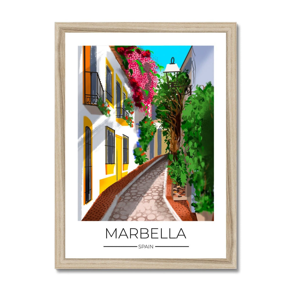 
                  
                    Marbella Travel Poster Print - Dreamers who Travel
                  
                