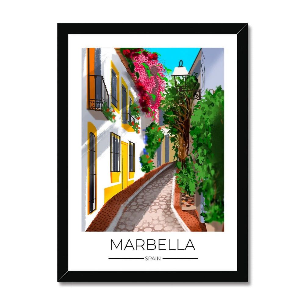 Marbella Travel Poster Print - Dreamers who Travel