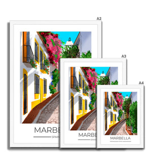 
                  
                    Marbella Travel Poster Print - Dreamers who Travel
                  
                