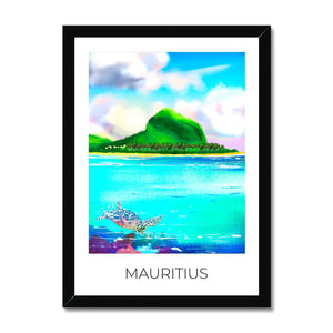 
                  
                    Mauritius Travel Poster Print - Dreamers who Travel
                  
                