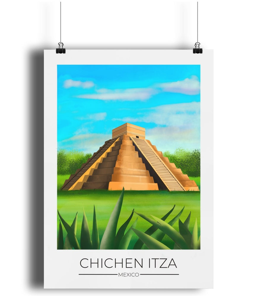 
                  
                    Mexico Travel Poster Print - Dreamers who Travel
                  
                