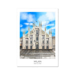 Milan Travel Poster Print - Dreamers who Travel