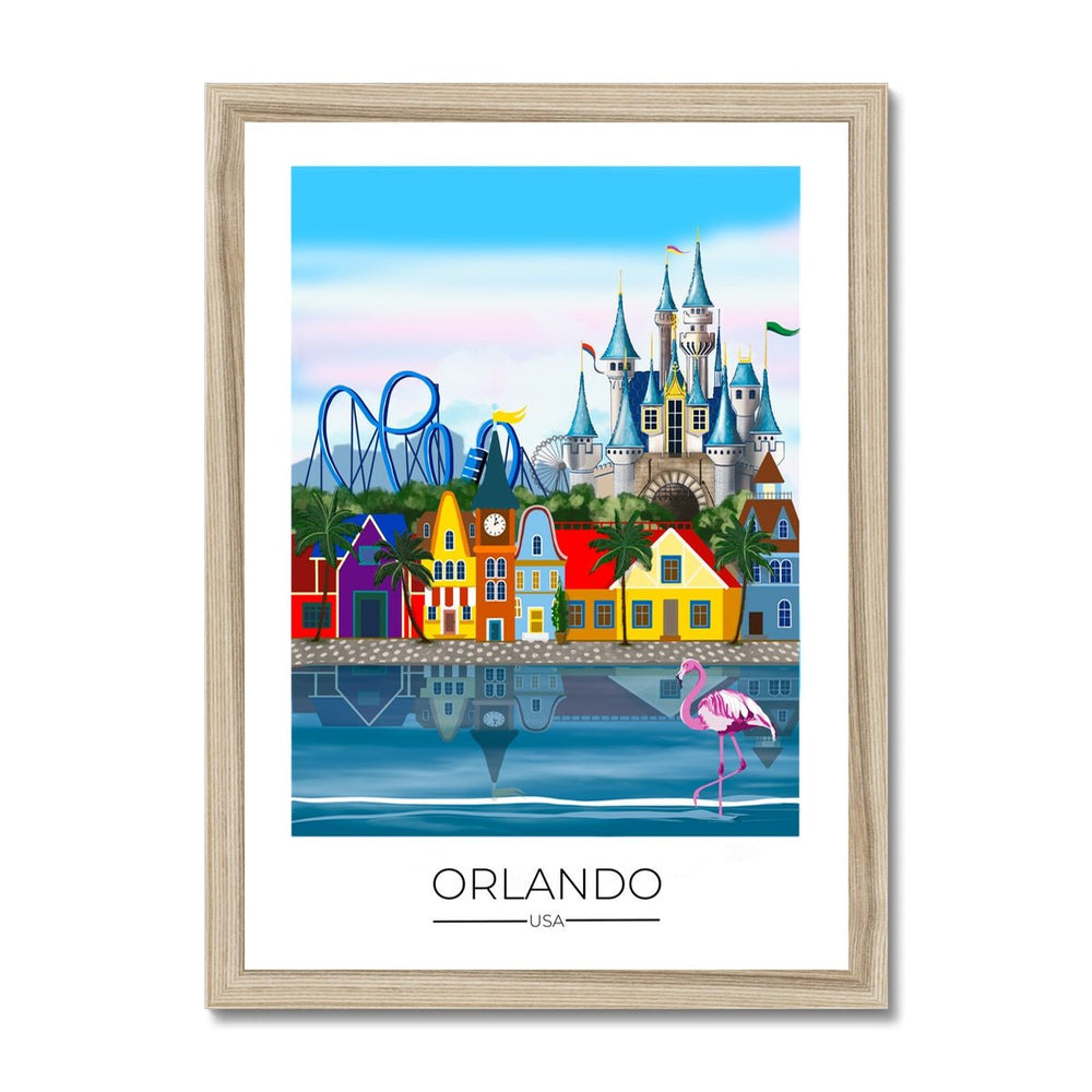 
                  
                    Orlando Travel Poster Print - Dreamers who Travel
                  
                