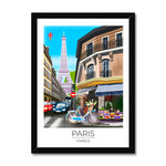 Paris Travel Poster Print - Dreamers who Travel