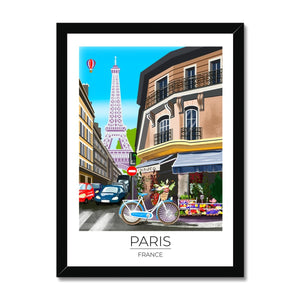 
                  
                    Paris Travel Poster Print - Dreamers who Travel
                  
                