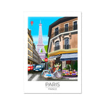 Paris Travel Poster Print - Dreamers who Travel
